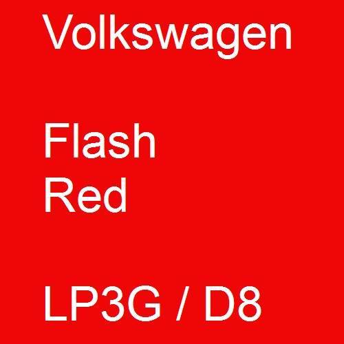 Volkswagen, Flash Red, LP3G / D8.